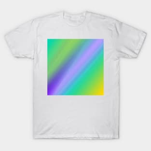 blue green orange abstract texture background pattern T-Shirt